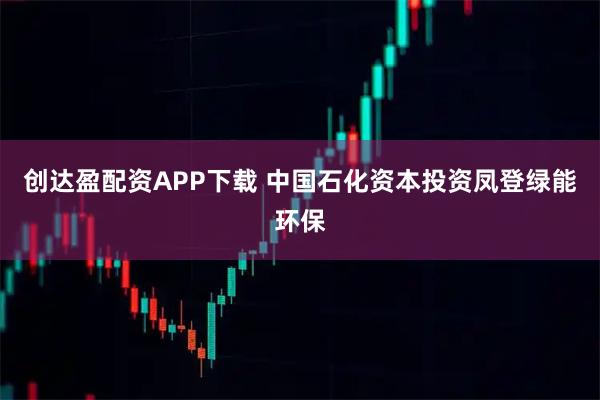 创达盈配资APP下载 中国石化资本投资凤登绿能环保
