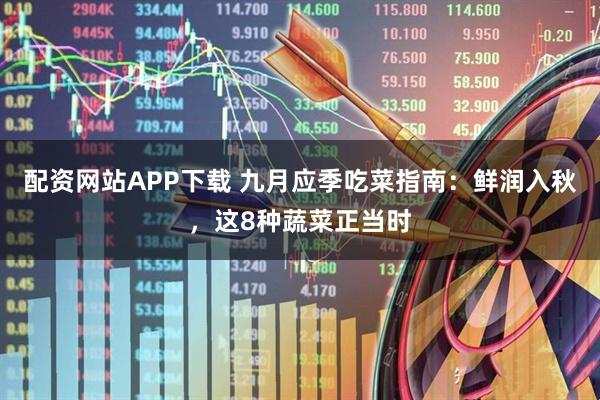 配资网站APP下载 九月应季吃菜指南：鲜润入秋，这8种蔬菜正当时