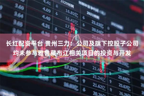 长红配资平台 贵州三力：公司及旗下控股子公司均未参与雅鲁藏布江相关项目的投资与开发
